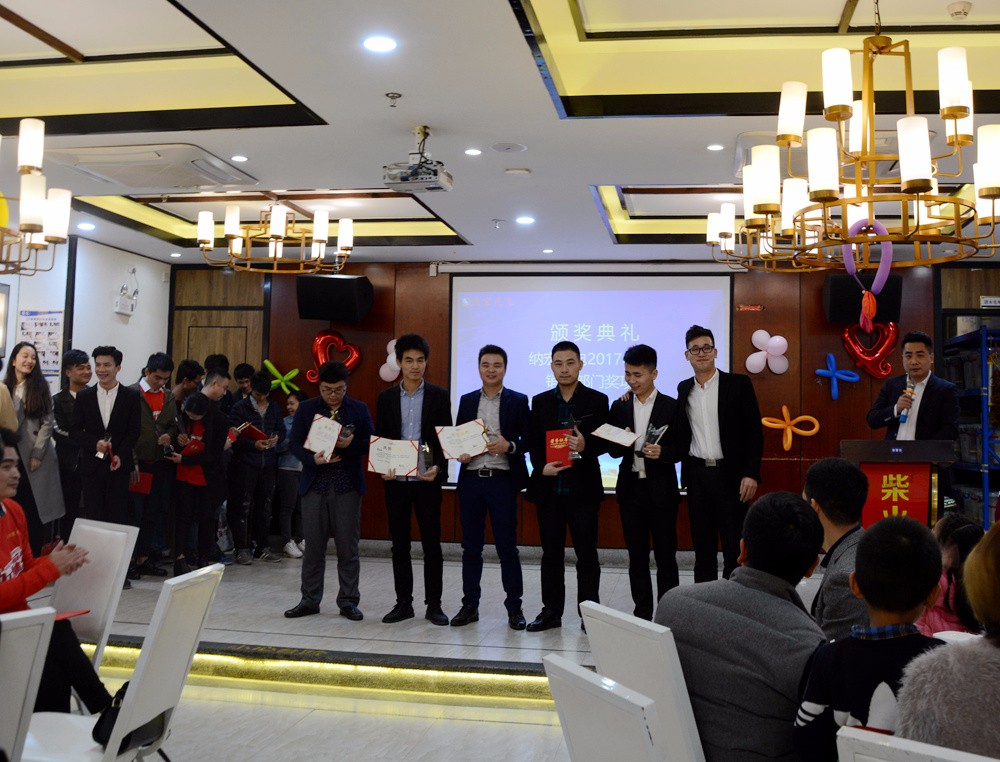 獲獎(jiǎng)人員合影